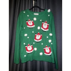 Ugly Christmas Sweater Xmas Size Large